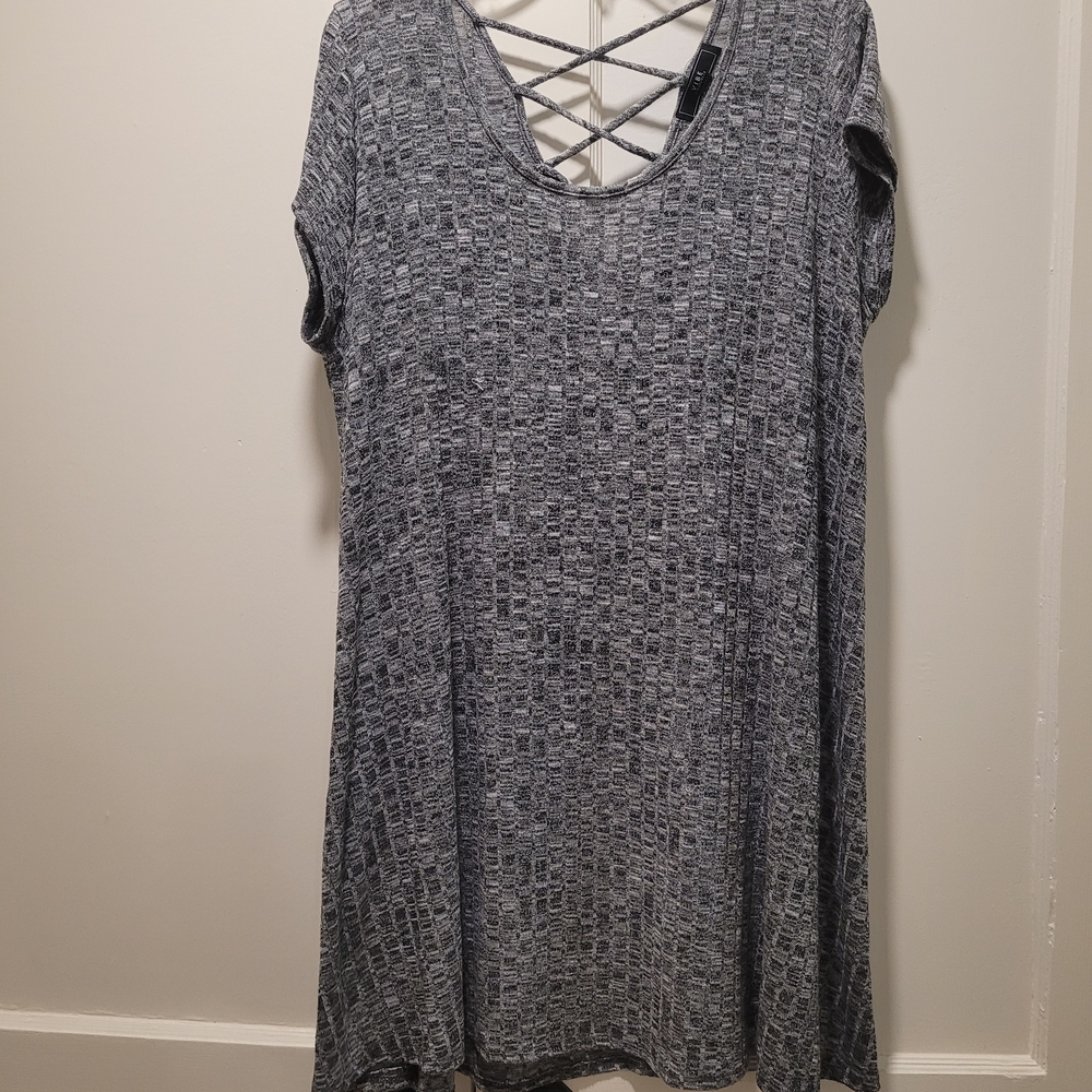 Gray Women's Tunic Top